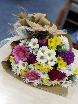 Rengarenk Buket - İzmir Çiçekçi