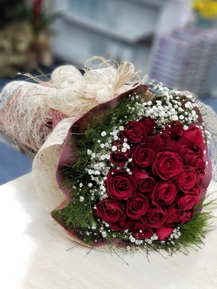 25 Kırmızı Gül Buketi - İzmir Çiçekçi