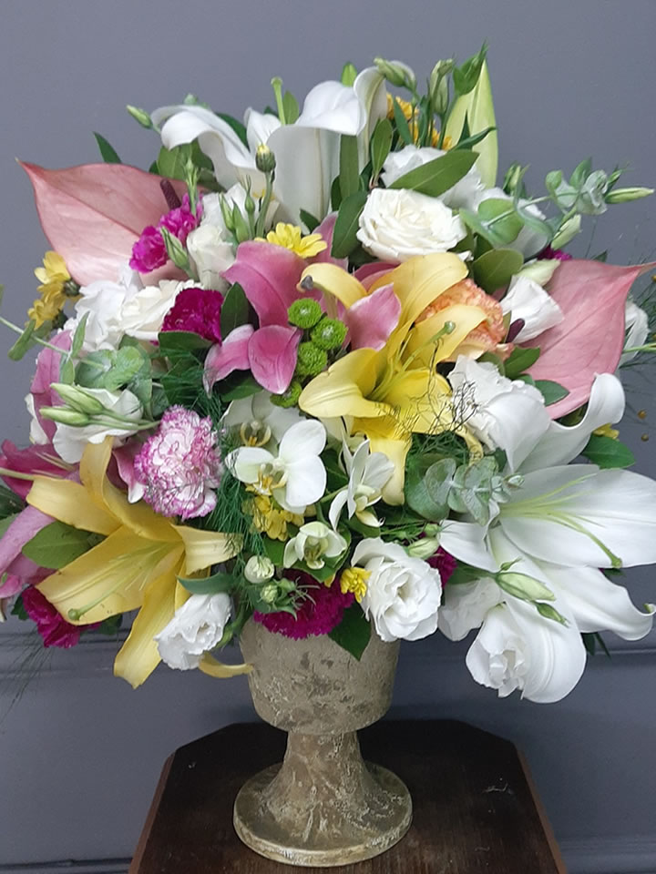 Karışık Çiçekli Özel Tasarım - İzmir Çiçekçi