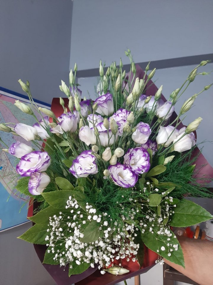 Lusiantus Buketi - İzmir çiçekçi