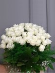 Çiçekçi - 41 Beyaz Gül Buketi